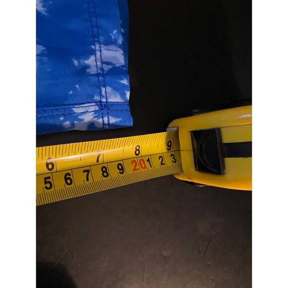 Hurley Board Shorts Blue Floral Mens 32 8" Swim Trunks - Picture 6 of 6